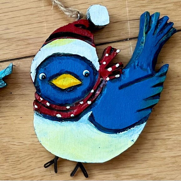 Cute Winter Bird Ornaments - Picture 4 of 5